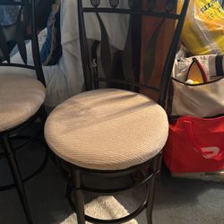 Two Bar stools 