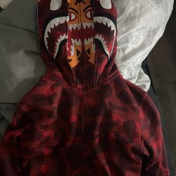 Red Bape Hoodie 180$