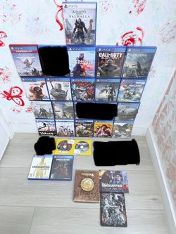 Playstation 5 Games And PlayStation 4 Games ( Used , Tested Working )  Read Description)