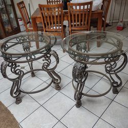 Set Of Two End Tables