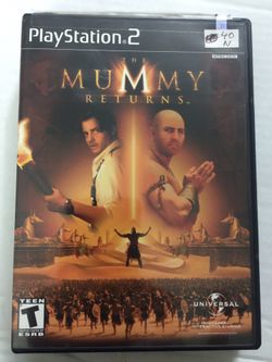 Brand new PS2 game. The mummy returns