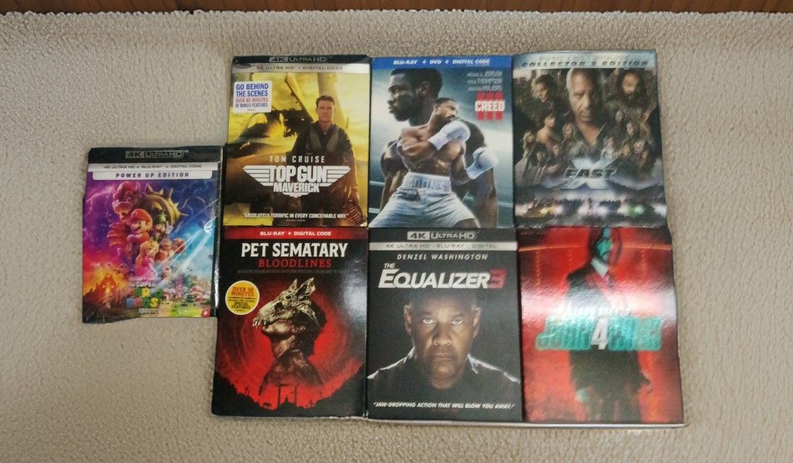 Brand New Blu-Rays