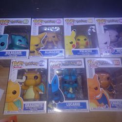 Pokemon Funko Pops Lot