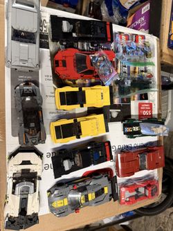Legos Speed, Champions, And Lego City.