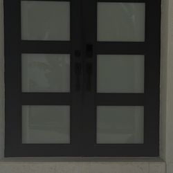 96x64 Impact Door With Digital Lock