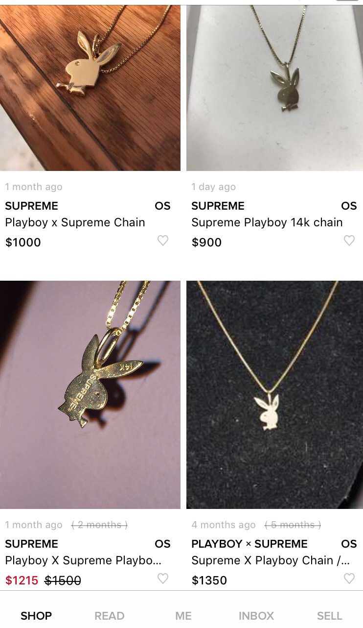 Supreme x Playboy 14k Chain for Sale in Anaheim, CA - OfferUp