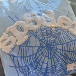 baby Blue Sp5der Hoodie