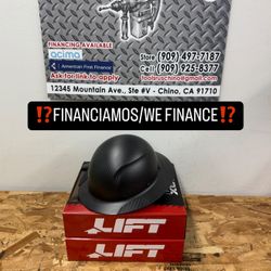 LIFT SAFETY DAX Hard Hat Full Brim Matte BLK**(FINANCIAMOS/WE FINANCE)**