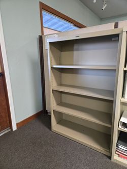 Anderson Hickey Heavy-Duty Metal Bookcase / Shelf – 5 Shelf (3 Available)