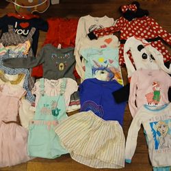 Bundle Of Girl's Clothes Size 5-6 