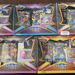 Shining Fates mini Pin Boxes 3 Packs Pokémon cards
