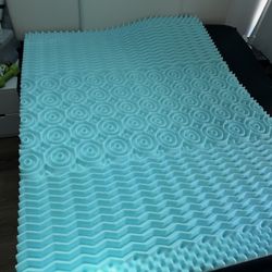 New Memory 2” Foam Topper For Queen Bed 