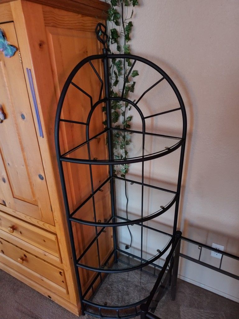 4 Shelf Corner rack With Table & Mirror
