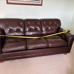 Leather Sofa And Loveseat