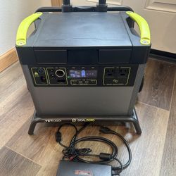 Goal Zero Yeti 3000x Power Station with Charger