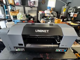 Uninet 1000 13x19 DTF Printer with oven shaker