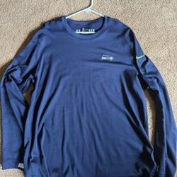 Seahawks XL Long Sleeve Dri-fit Nike