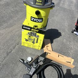 Ryobi 40V 10 Gal. Cordless Wet/Dry Vacuum (Tool Only)