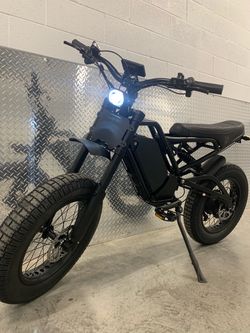 New 52V (D9)1500/2500W Electric E-bike, 45mph, 73 Style/Heavy Duty Reversed Front Fork