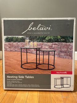 Nesting Outdoor Tables