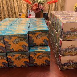 Pokemon ascended hero etb or tin boxes