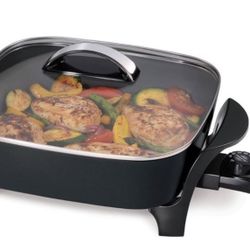Presto 12in Electric Skillet New