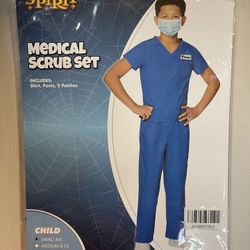 Kids Small Halloween Doctor Nurse New