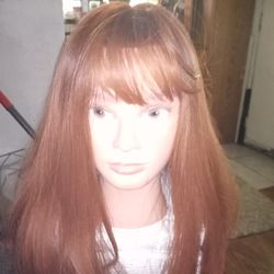 Auburn wig 