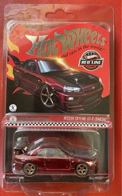 Hot Wheels Nissan Skyline GT-R (BNR34) RLC Exclusive Collectors Selections 🔥🔥🔥