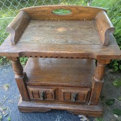 2 End Tables Night Stands For Refinishing Or Painting 