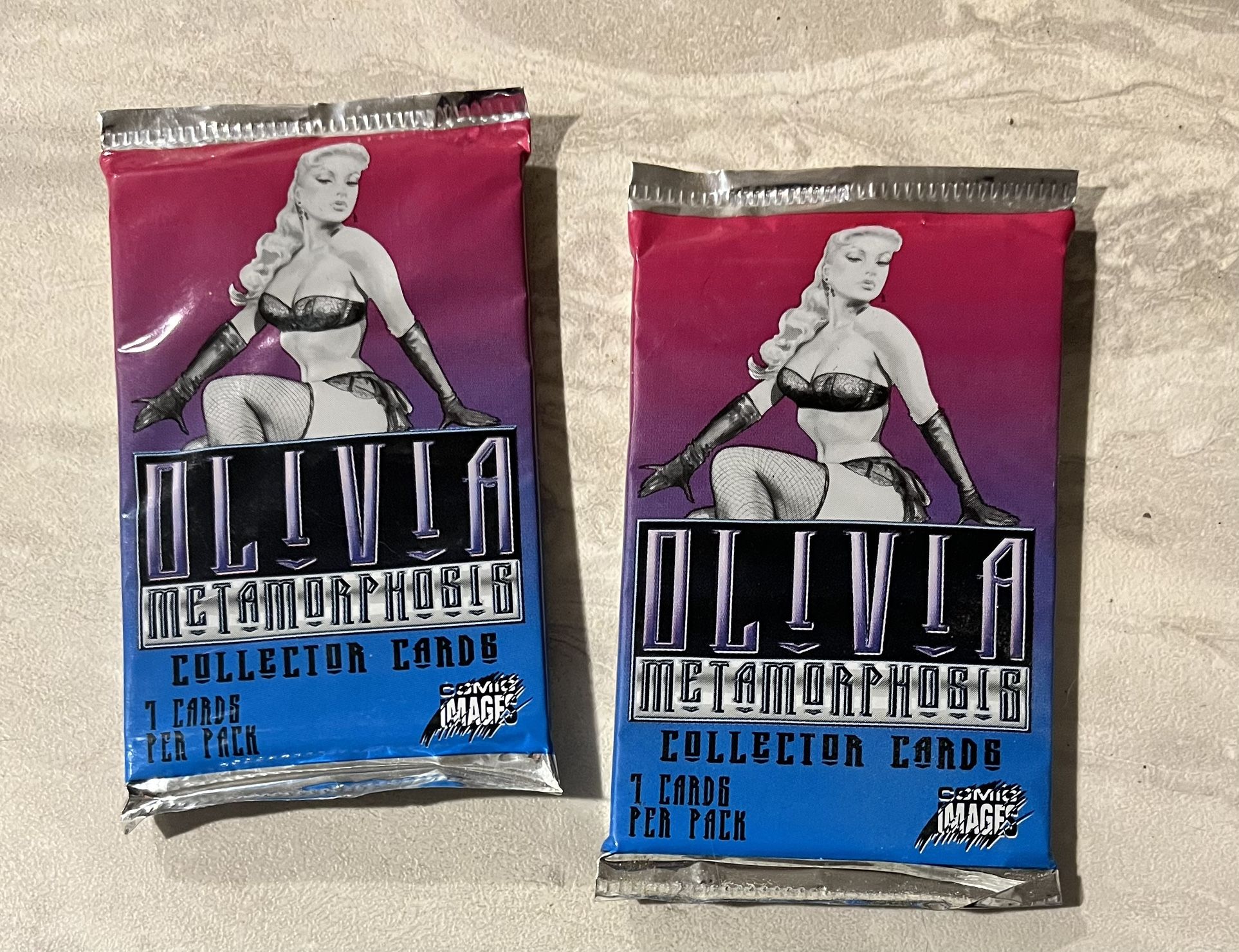 Olivia Metamorphosis Trading Card Packs
