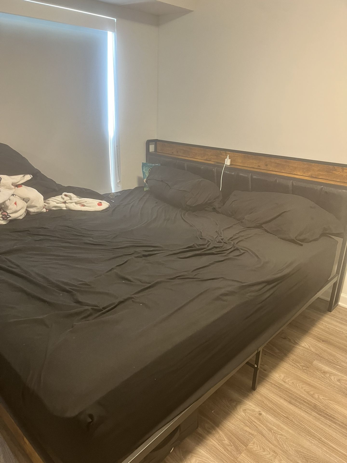King Bed Frame And Mattress