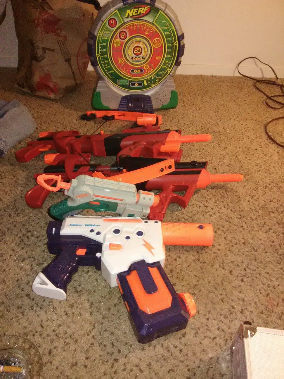 Kids Nerf guns