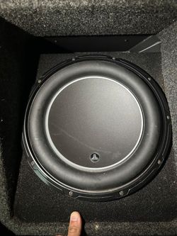 JL Audio 12" Subwoofer in HO Box