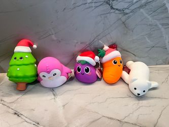 Sunny Days Squeeezy Christmas Holiday Squishys