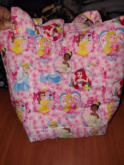 Princess Handmade Tote Bag