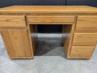 Solid Oak Desk