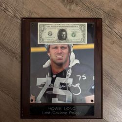 Raiders Signed Frame