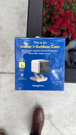 Indoor/ Door Camera Unopened (Kangaroo Brand)