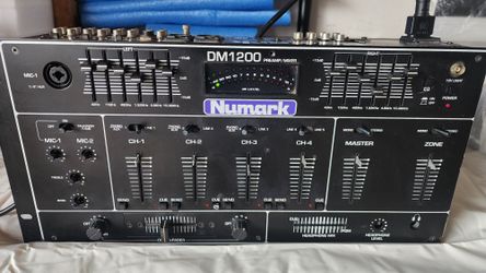 Numark DM1200 4 Channel DJ Preamp / Mixer