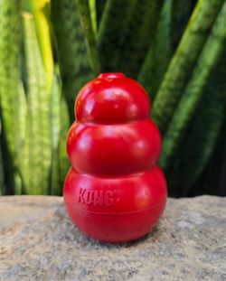 KONG Classic Red Rubber Dog Toy Size small