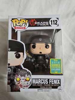 Funko Pop Gears of War Marcus Fenix SDCC 2016