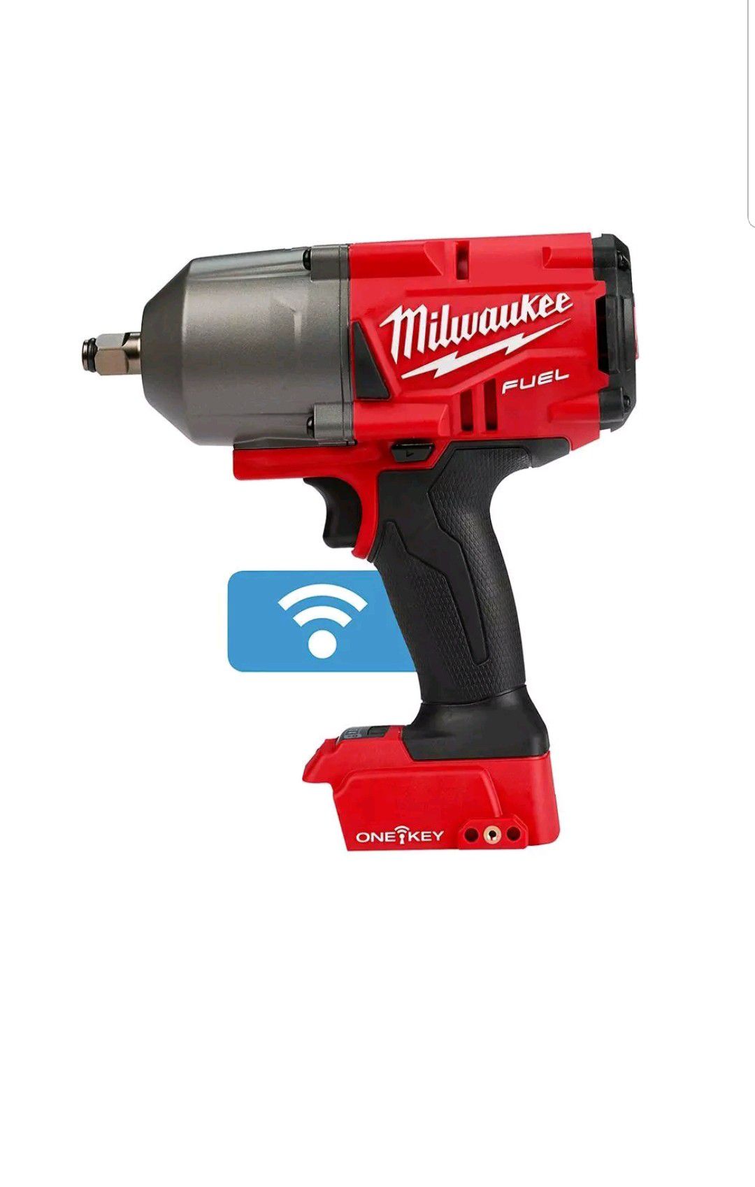 Milwaukee 2863-20 18-Volt Lithium-Ion Brushless Cordless 1/2" Impact Wrench, Red