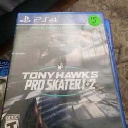 Tony Hawks Pro Skater 1 + 2 PS4