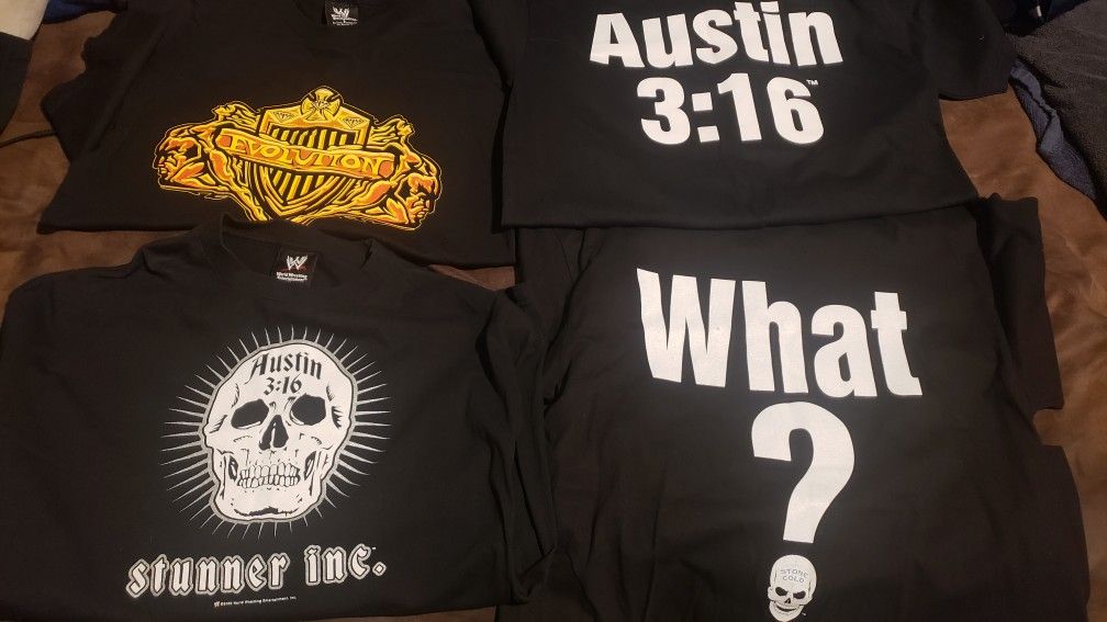 WWE Retro T'S!!$30ea. Like New