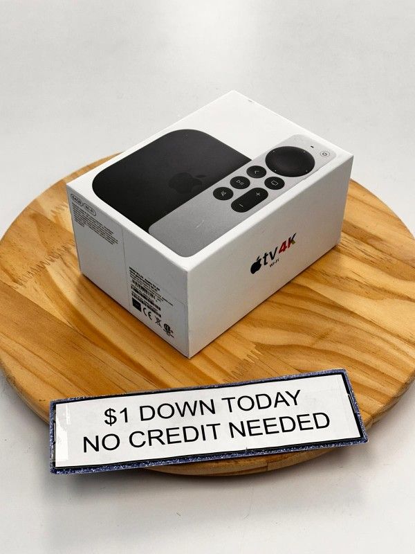 Apple TV 4K Smart TV - Pay $1 Today To Take It Home And Pay The Rest Later!