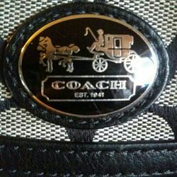 Authentic Coach hand bag 