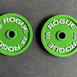 Rogue Fitness 10kg  Olympic Calibrated Weight Plates
