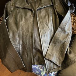Boo Leather Jacket Never Been Worn
