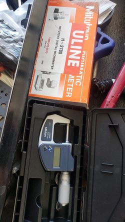 Mitutoyo digital micrometer